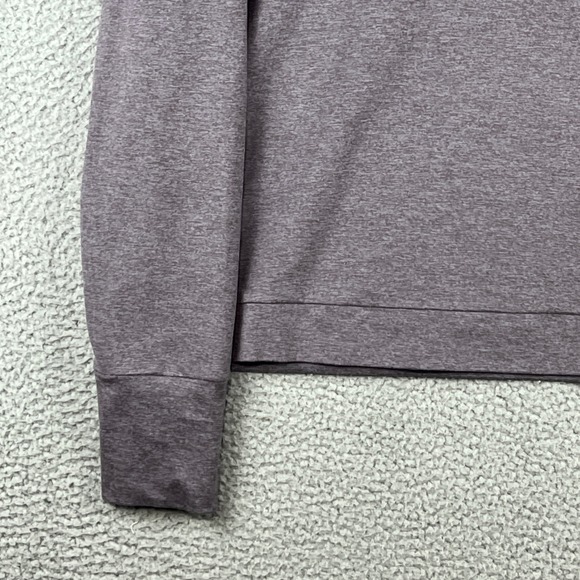 Vuori Halo Performance Hoodie Womens Large Heather Purple VW226 Pullover - Picture 4 of 13